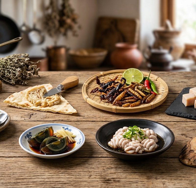 7 Bizarre Delicacies That Will Test Your Culinary Courage