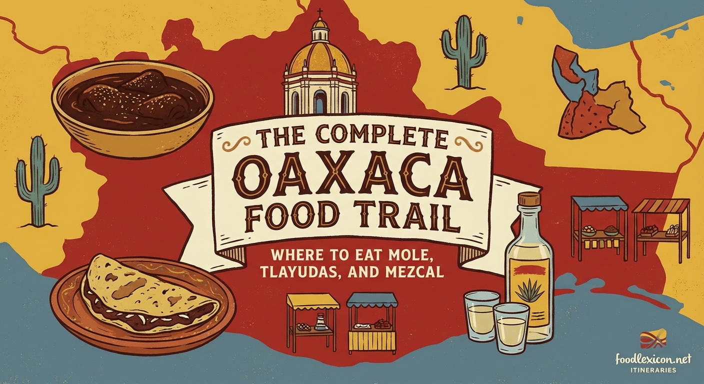 The Complete Oaxaca Food Trail: Where to Eat Mole, Tlayudas, and Mezcal - Illustration 2