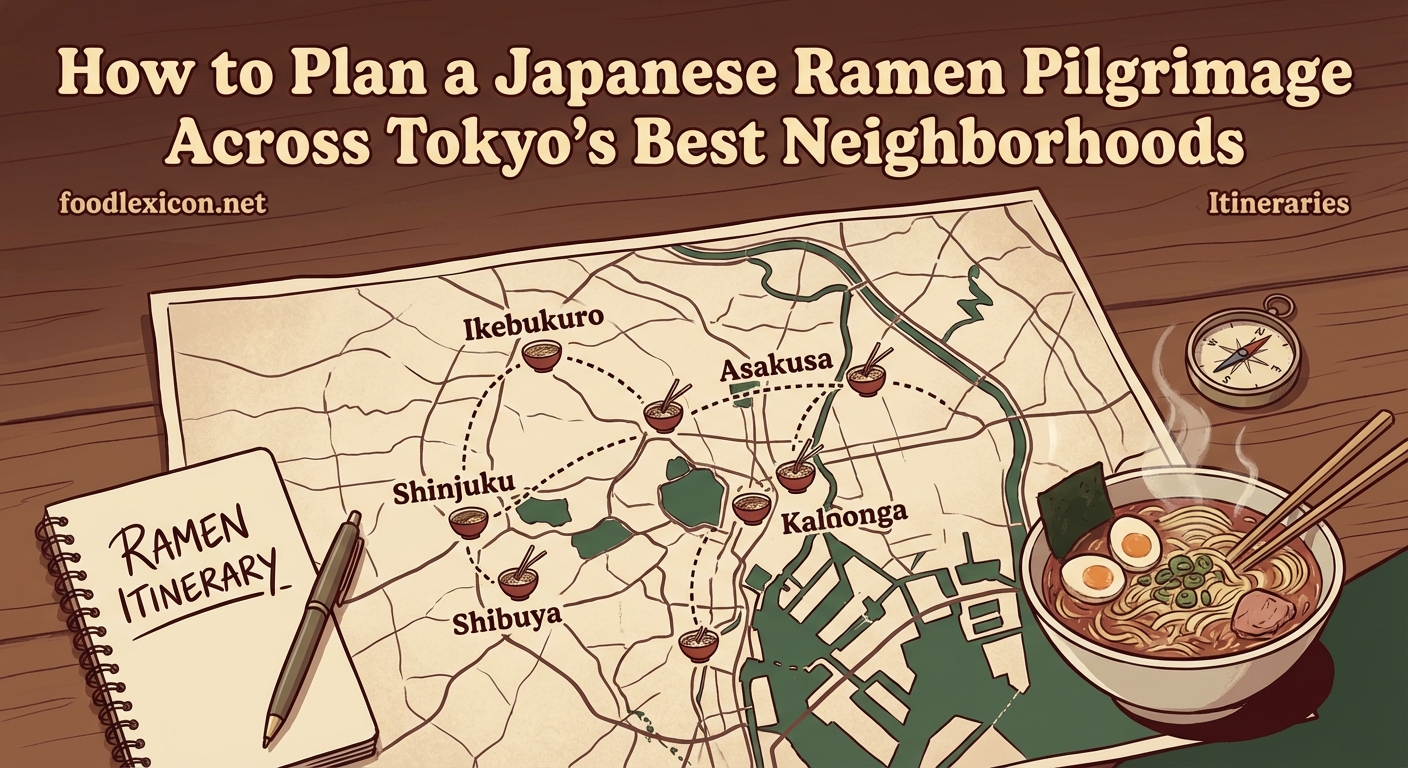 How to Plan a Japanese Ramen Pilgrimage Across Tokyo's Best Neighborhoods - Illustration 2