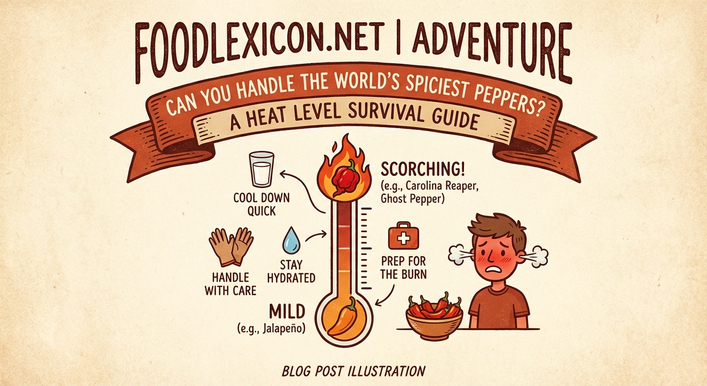 Can You Handle the World's Spiciest Peppers? A Heat Level Survival Guide - Illustration 1