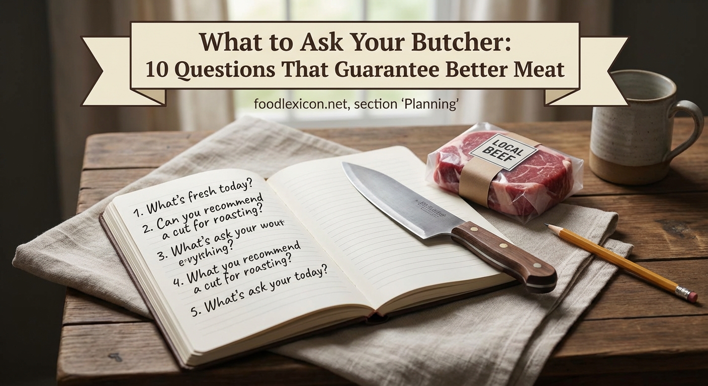 What to Ask Your Butcher: 10 Questions That Guarantee Better Meat - Illustration 1