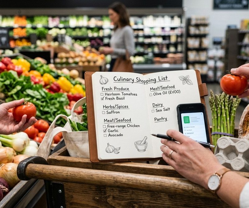 How to Create a Culinary Shopping List That Saves Time and Money