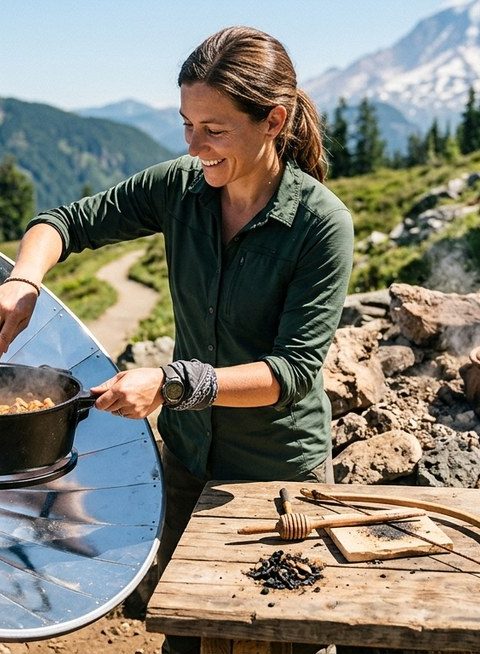 How to Cook Without a Stove: Harnessing Solar, Geothermal, and Friction Heat