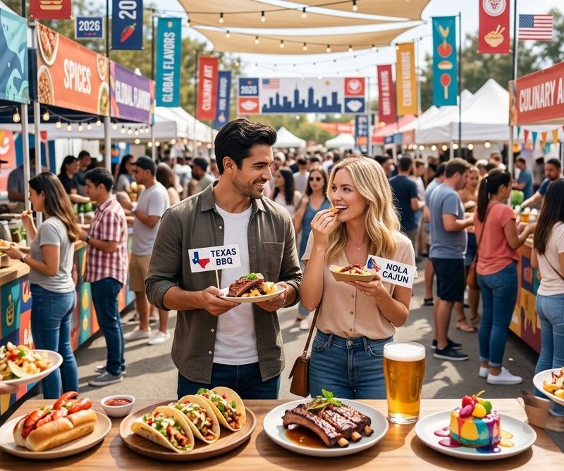 Master the Art of Food Festivals: A Culinary Itinerary Through Major U.S. Events in 2026