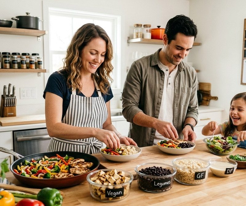 How to Plan Meals for a Family with Different Dietary Needs Without Cooking Multiple Dinners