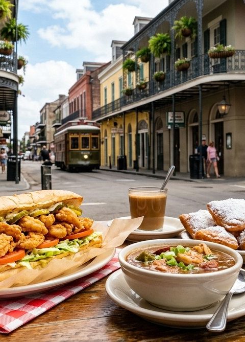How to Spend a Long Weekend in New Orleans Enjoying Po' Boys, Beignets, and Gumbo