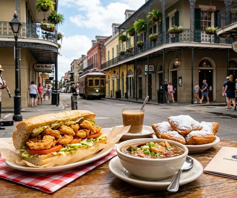 How to Spend a Long Weekend in New Orleans Enjoying Po' Boys, Beignets, and Gumbo