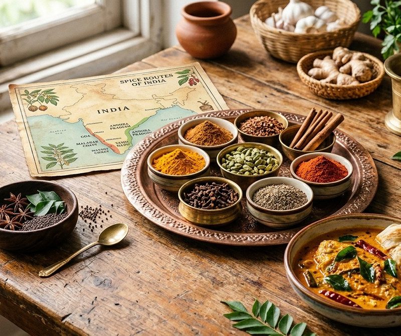 Spice Routes of India: A Curated Itinerary for Exploring Regional Flavors