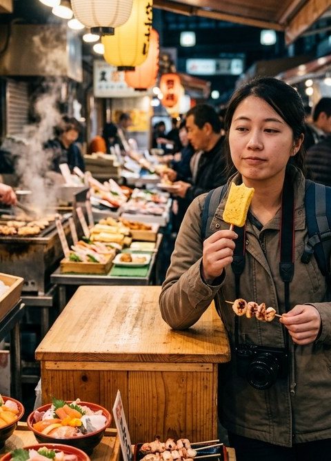 Surviving a 24-Hour Food Marathon in Tokyo's Tsukiji Outer Market