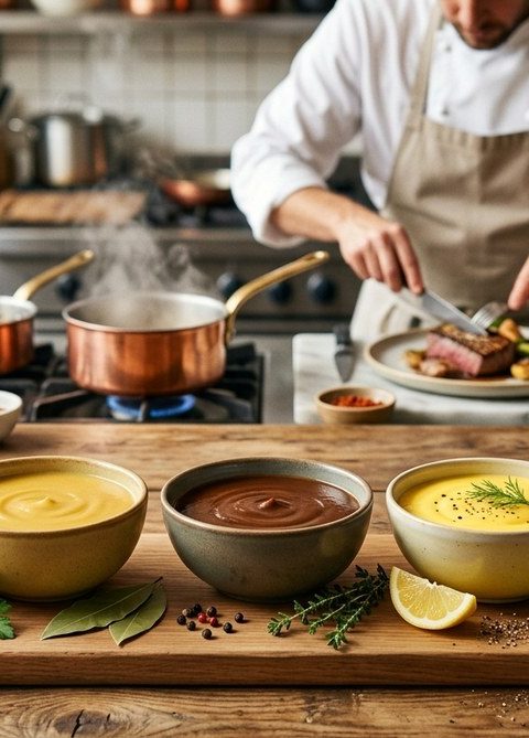 5 Essential Mother Sauces That Unlock 100+ Restaurant Recipes